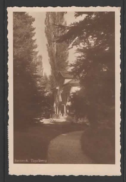 Cartes postales: BERNECK - TIGELBERG  1939  (I – D'occasion à Ruggell par Masescha