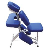 Mobiler Massagestuhl DUNKELBLAU mit passender Tragetasche