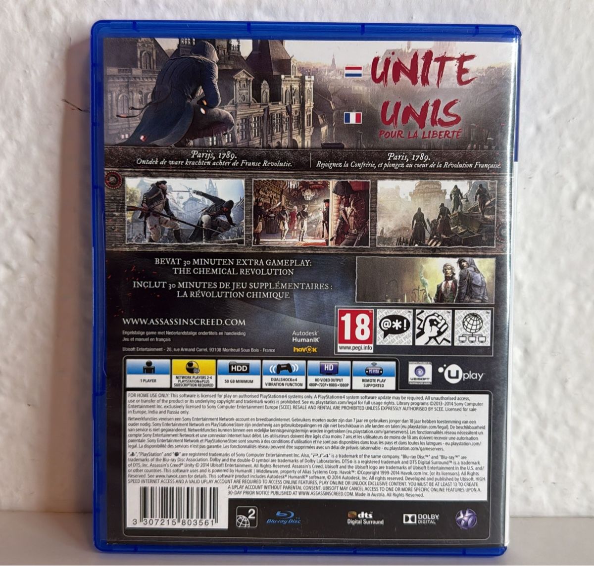 Sony Jeux: Assassin's Creed Unity - PS4/PS5 – D'occasion à Ehrendingen par bubulence 1