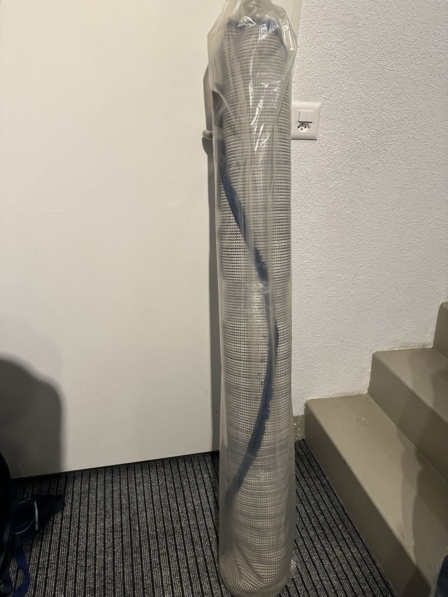 Tappeti: Teppich rund blau, neu – Nuovo e nell'imballaggio originale da Männedorf venduto da Ewallstreet 7