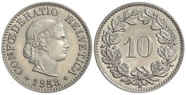 10 Rappen 1953