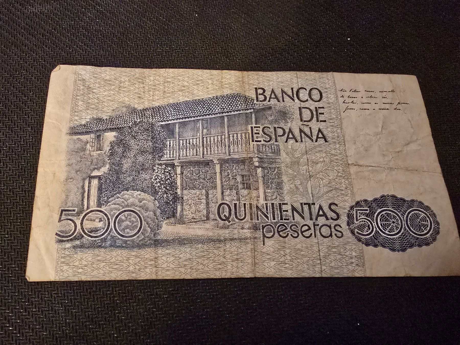 Banconote: Billet Espagne 500 – Usato da Petit-Lancy venduto da Minnie26 1