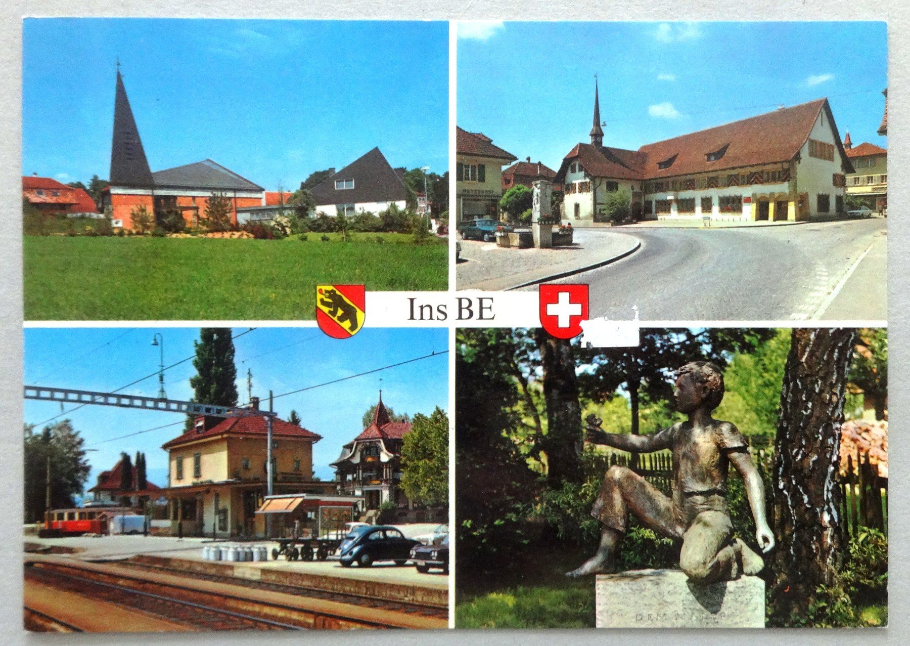 Cartes postales: Ins BE – Défectueux à Fétigny par Billy2miny