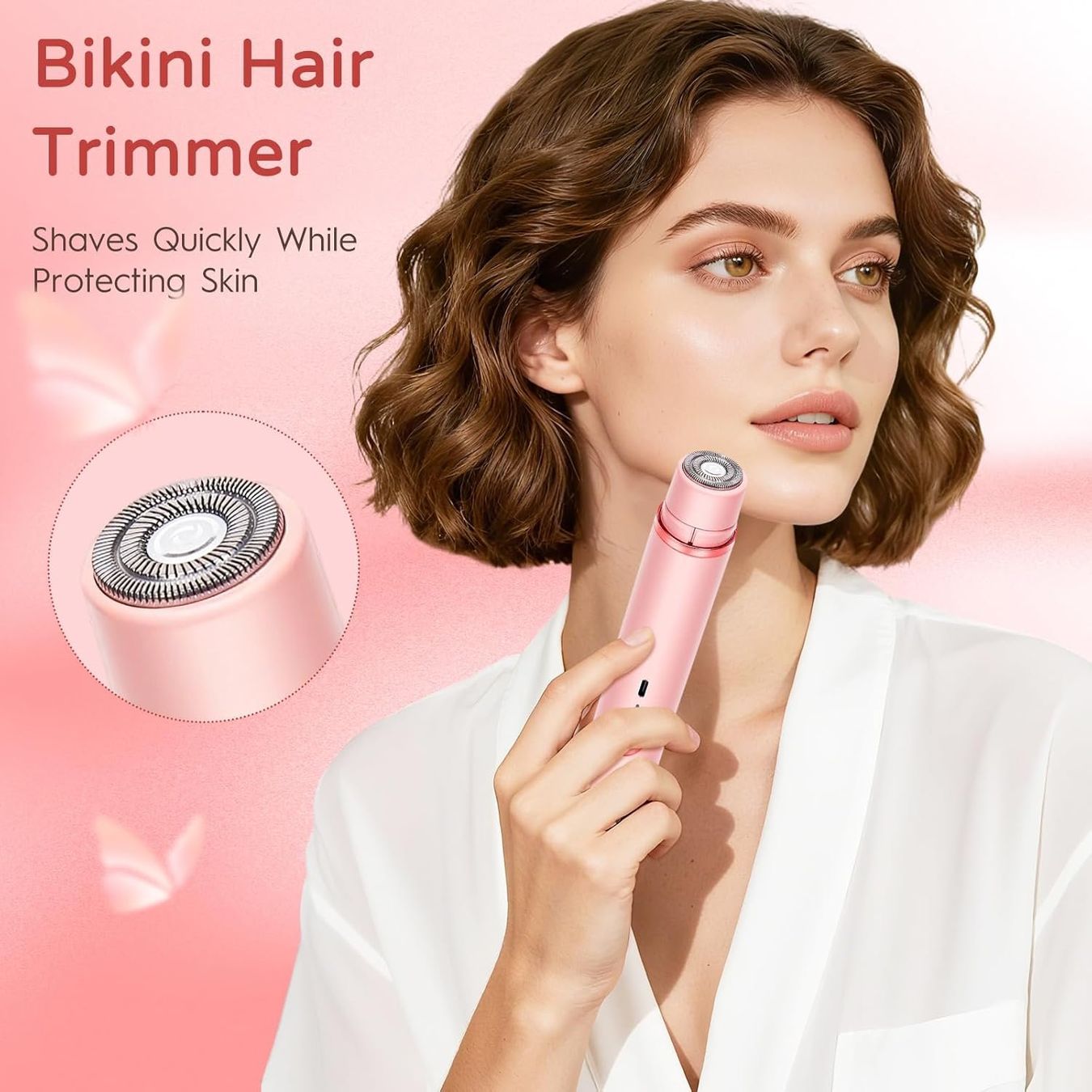 Rasoi & Lamette da barba: Damenrasierer elektrisch 2in1 Bikini Trimmer – Nuovo e nell'imballaggio originale da Suhr venduto da SchnapperCH 4
