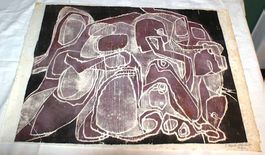 Lithographie von Ernst Faesi