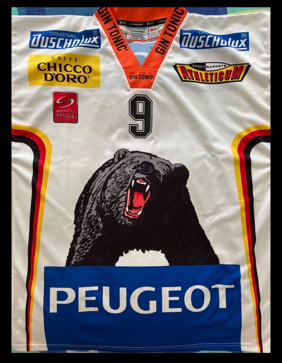 Canottiere & Pantaloni: SC Bern Jersey - Meistersaison 2009-10 – Usato da Gland venduto da Pyar0211
