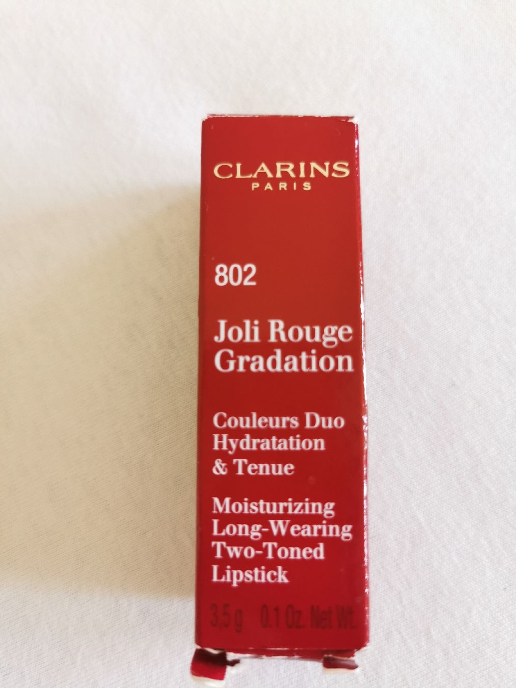 Clarins Make-up: Clarins Jolie Rouge Gradation N 802 – Nuovo e nell'imballaggio originale da Schlieren venduto da vlalif 1