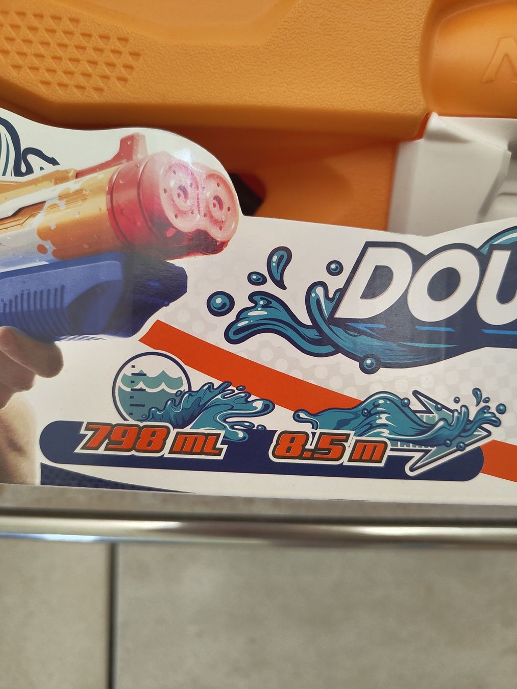 Nerf Giocattoli: NERF Super Soaker Double Drench Wasserpistole neu – Nuovo e nell'imballaggio originale da Schänis venduto da Second_Life_ 1