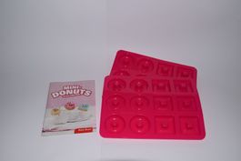 Mini Donut Formen aus Silikon 2x 12 Stück