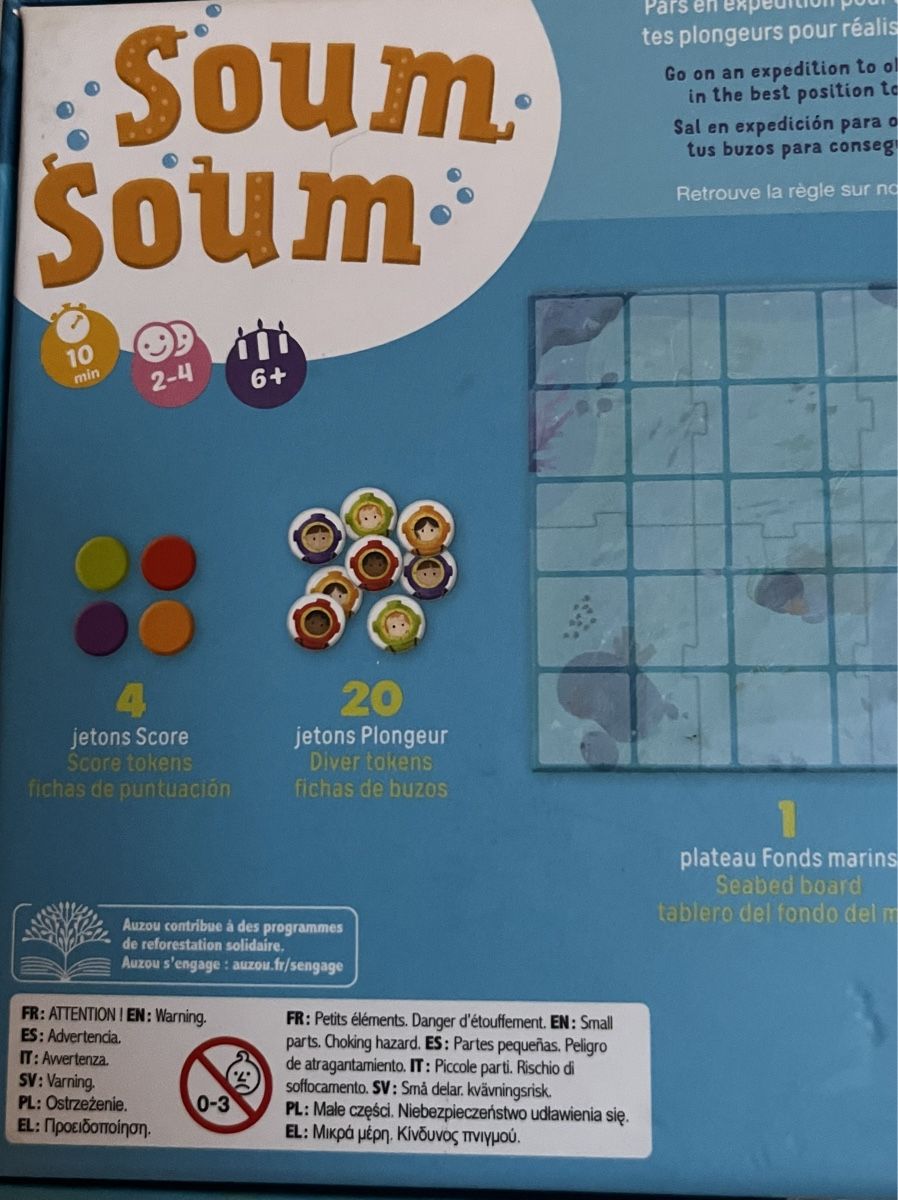 Soum Soum Jeu Auzou (D'occasion) à La Tour-de-Peilz pour CHF 3 – avec ...