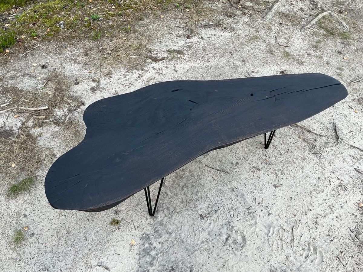 Tische: Oak burned table - exclusive – Neu und originalverpackt aus Corsier GE von Karol_save_planet 3