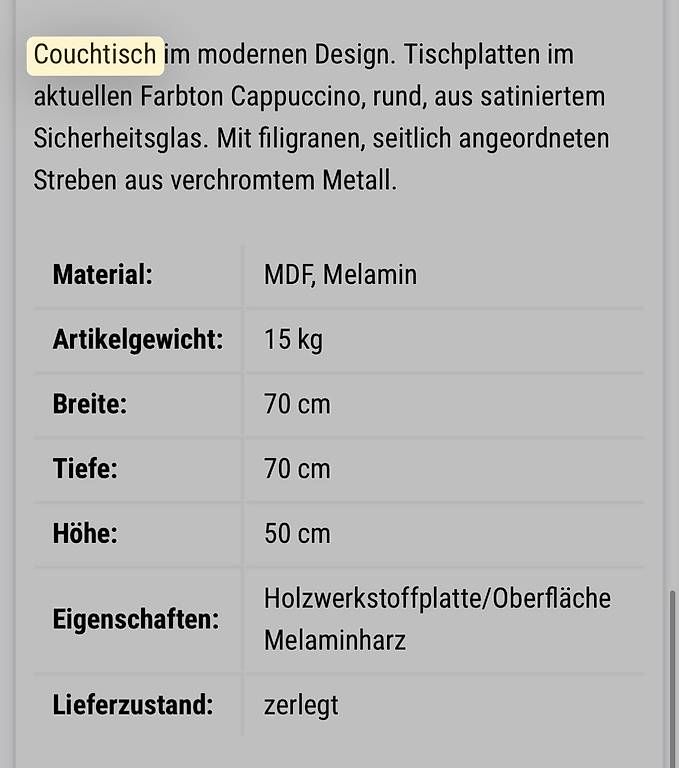 Tavoli: Couchtisch  – Usato da Zürich venduto da AJO91 3