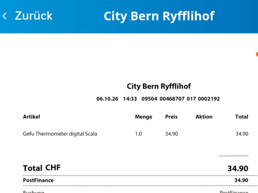 Sonstiges für Haushalt & Wohnen: GEFU Digital Thermometer – Neu (gemäss Beschreibung) aus Niederwangen BE von luk_nh5q 2