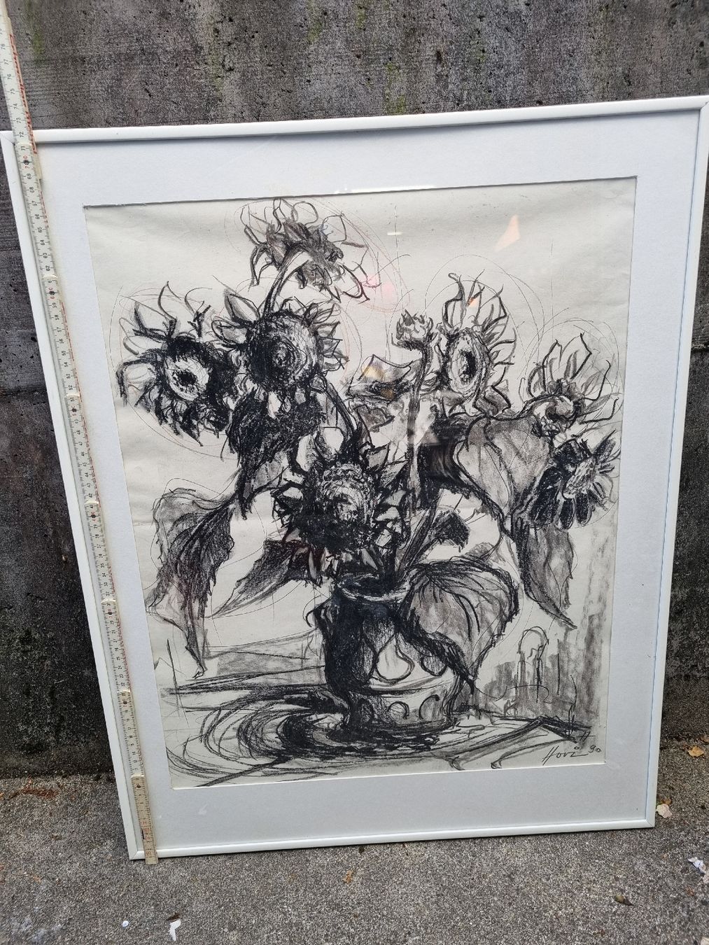 Tableaux: Bild Kohlemalerei – D'occasion à Ostermundigen par vintage60