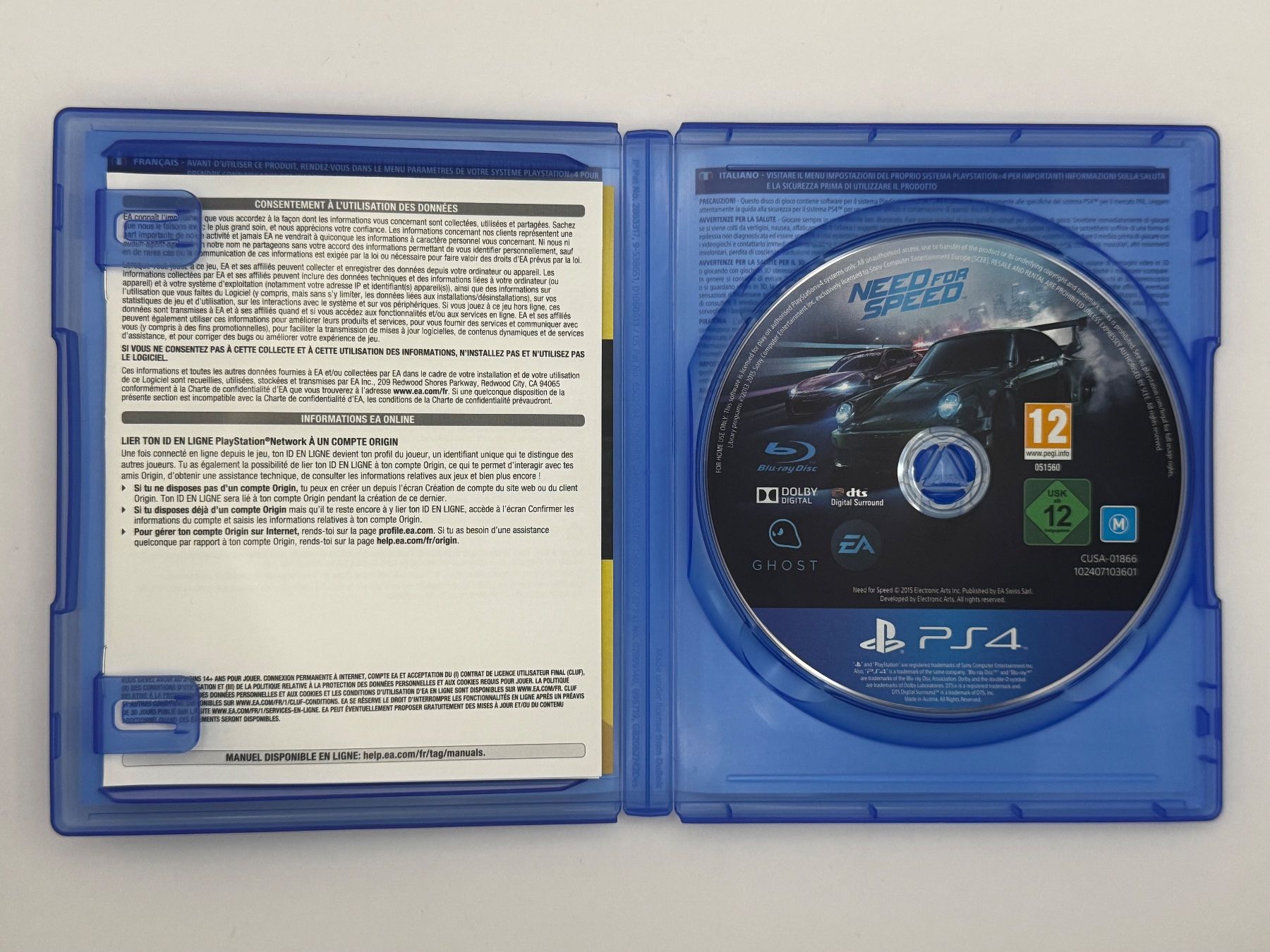 Sony Giochi: Playstation 4 - Need for Speed – Usato da Bettlach venduto da awi_7jcb 2