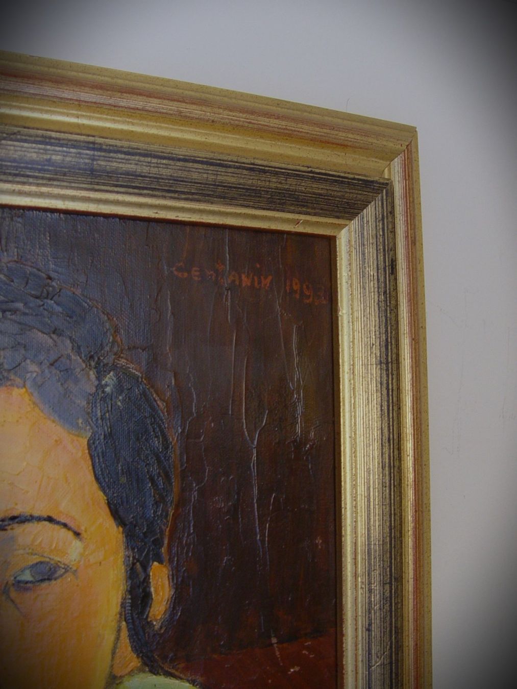 Dipinti: Grossartiges Öl Gemälde n. Amadeo Modigliani – Usato da Rotkreuz venduto da Dobermann5 1