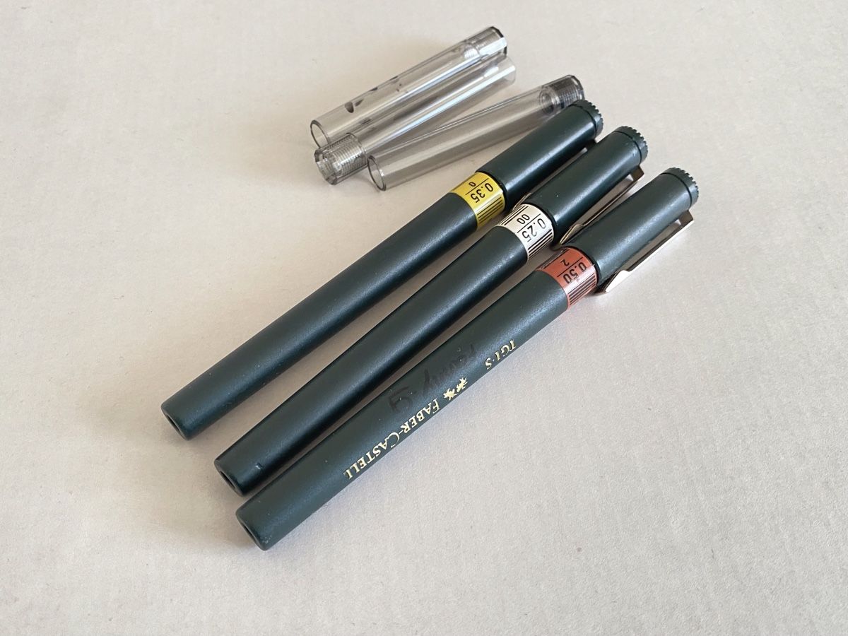 Stifte & Marker: Plumes faber castell – Gebraucht aus Le Noirmont von Fanny_