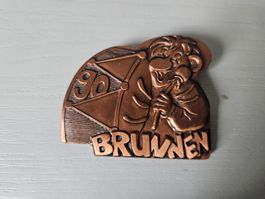Brunnen 90 Fasnachtsabzeichen, selten!