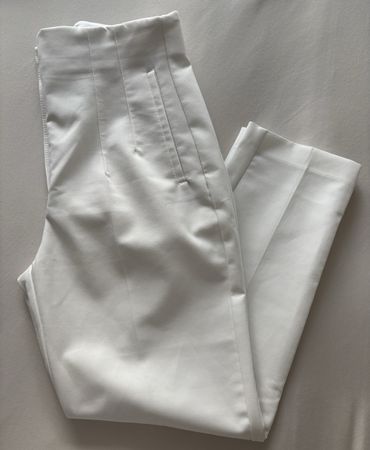 ZARA Hose Weiss Gr M Sommer Mode 