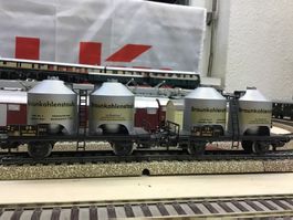 Märklin Güterwagen-Set, Braunkohlenstaub, Top Zustand!