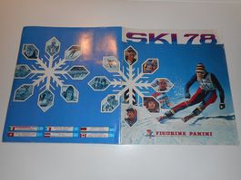 Panini Album Ski 78/1978 Russi, Klammer, Stenmark, Bielmann