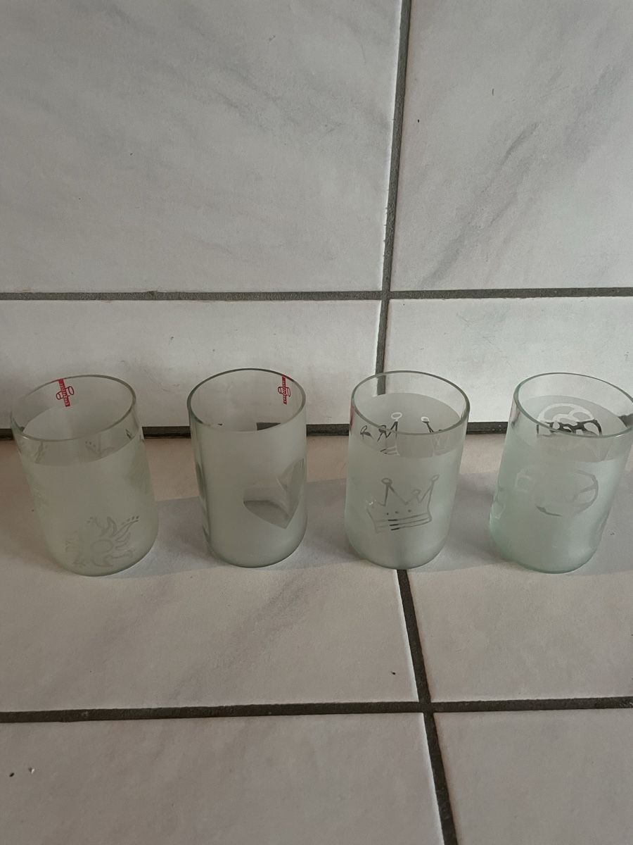 Bicchieri: 4 Stk. Wassergläser – Usato da Kaiseraugst venduto da KlausSina 1