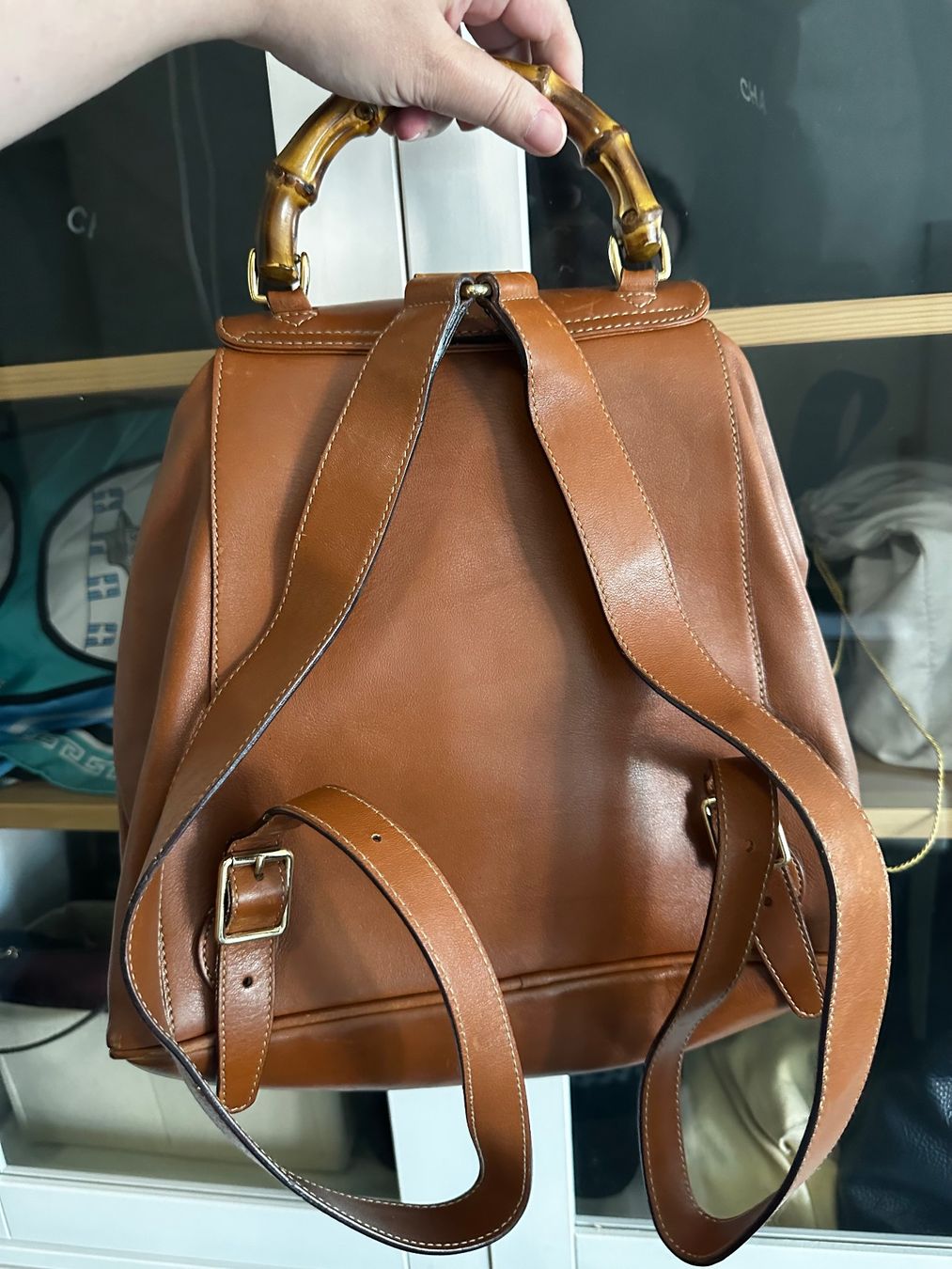 Gucci Zaini: Gucci Bamboo Rucksack – Usato da Dietikon venduto da grumpelkeller 1