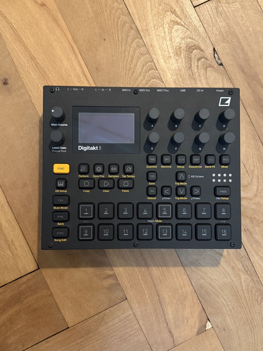 Elektron Musikinstrumente: Elektron Digitakt II – Gebraucht aus Pfäffikon ZH von ayemdavehoph