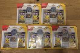 5x Pokemon 30th Celebration 2-Pack Blister | Sealed Englisch