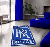 Rolls-Royce Wohnzimmer Teppich für Garage, Rolls-Royce Dekor