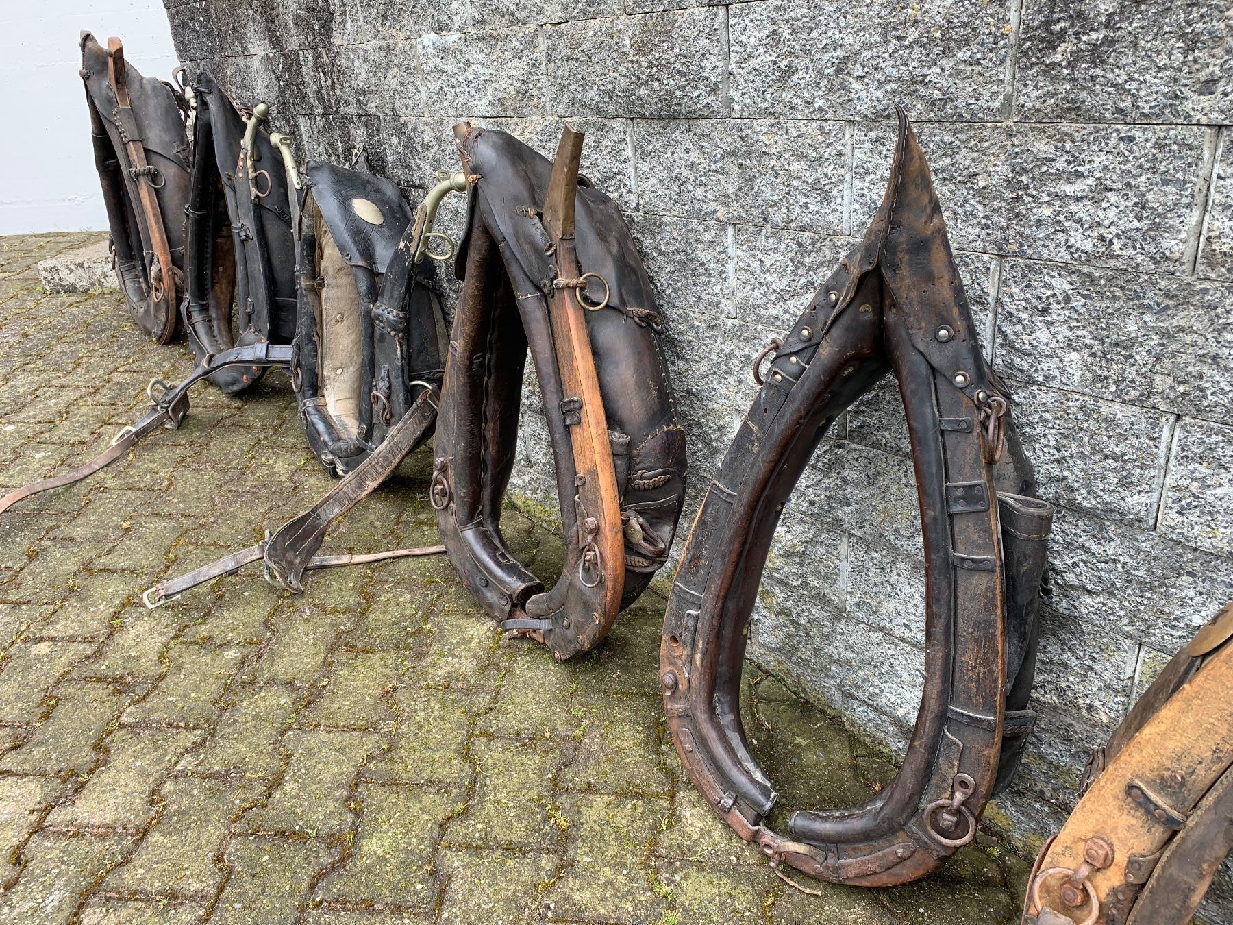 Kutschen: 6 alte Pferdekummete – Gebraucht aus Feldbach von Olive1 3