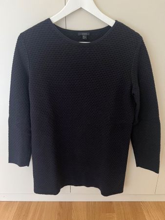 Extralanger Pulli von COS, Gr. S, marine, 100% Baumwolle