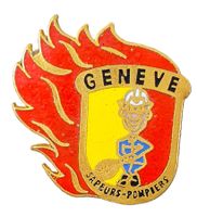 U425 - Pin Feuerwehr Genf / Sapeurs - Pompiers Geneve