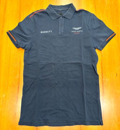 Hackett London Aston Martin Polo Gr. S Schwarz | Gebraucht