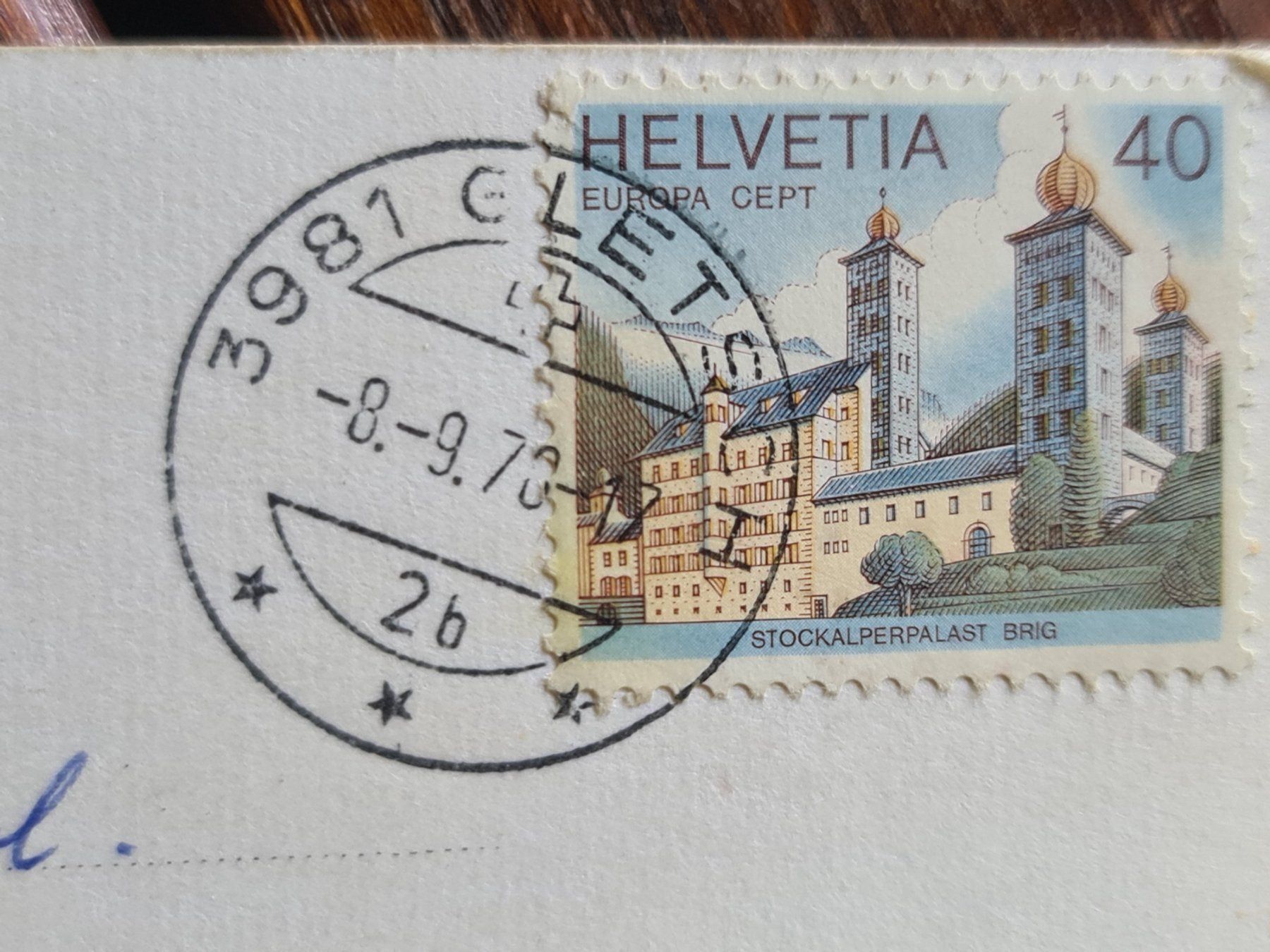 Cartoline postali: Ansichtskarte Wallis 1970 – Usato da Dintikon venduto da Vexi 1