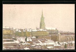 AK Bern, Ortspartie mit dem Münster