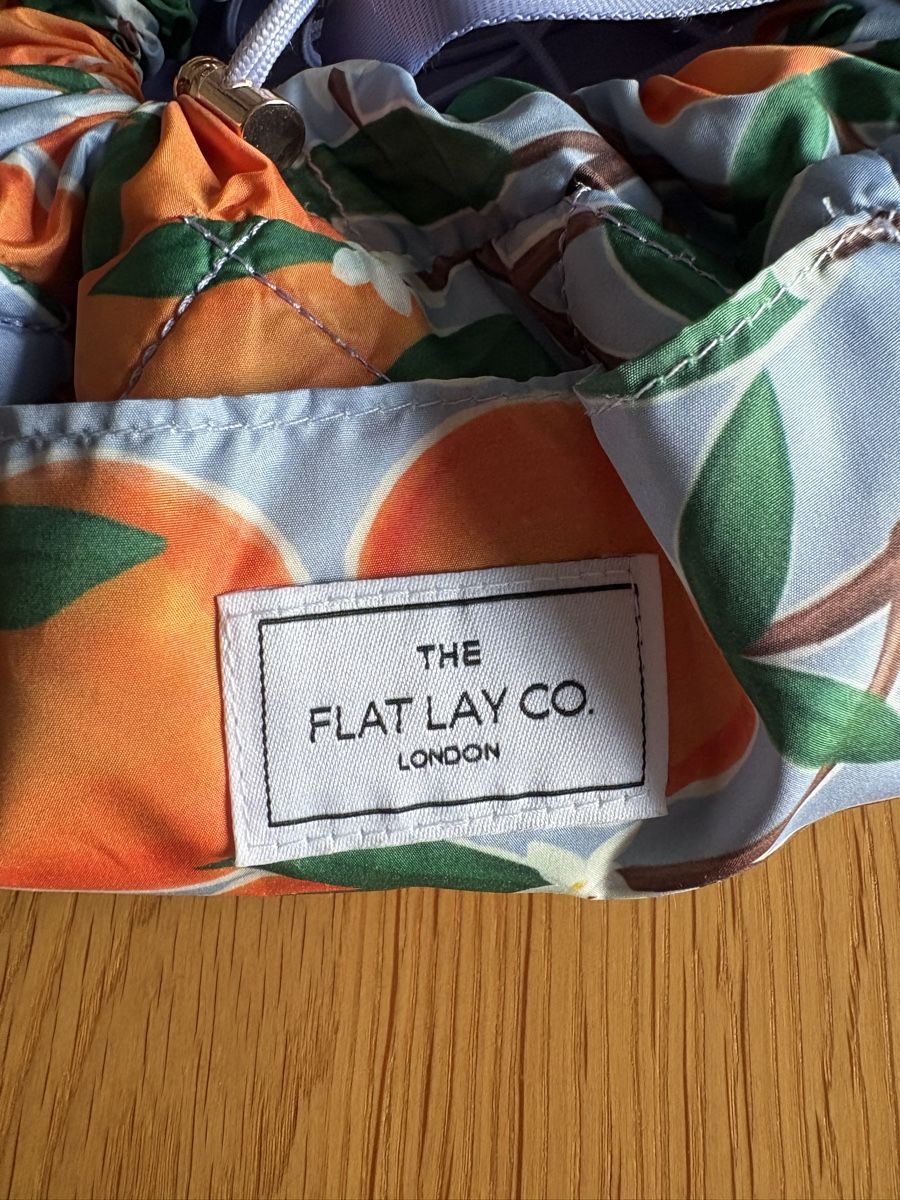 Custodie per cosmetici: Flat Lay Co. Kosmetiktasche Orangen – Usato da Zürich venduto da Rpapad 8