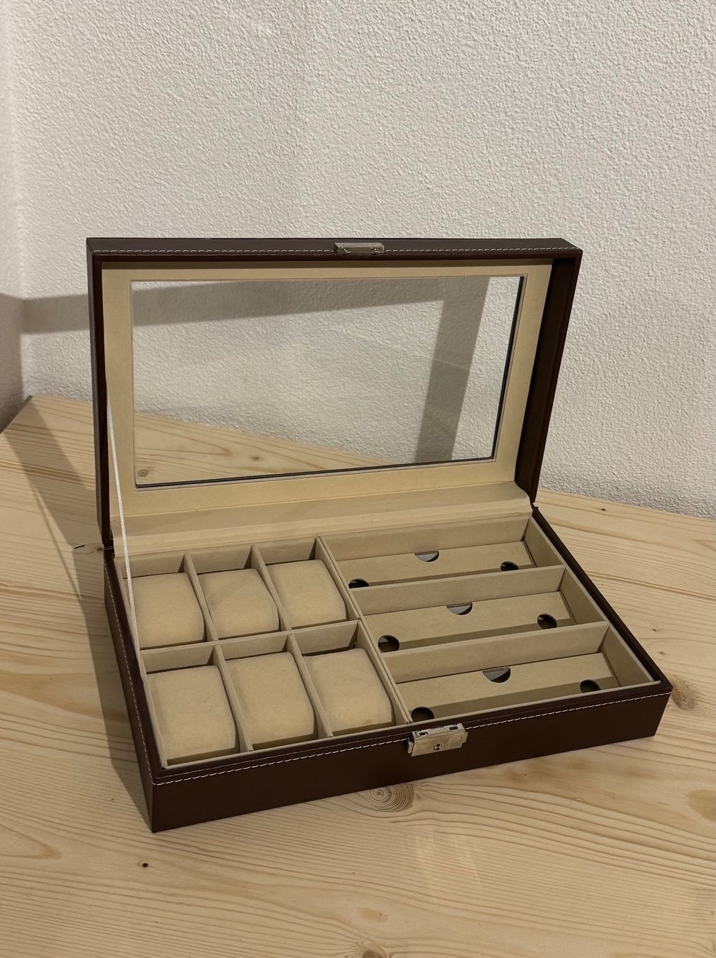 Uhrenboxen: Boite rangement montres bijoux simili cuir – Gebraucht aus Sigirino von Degio89 1