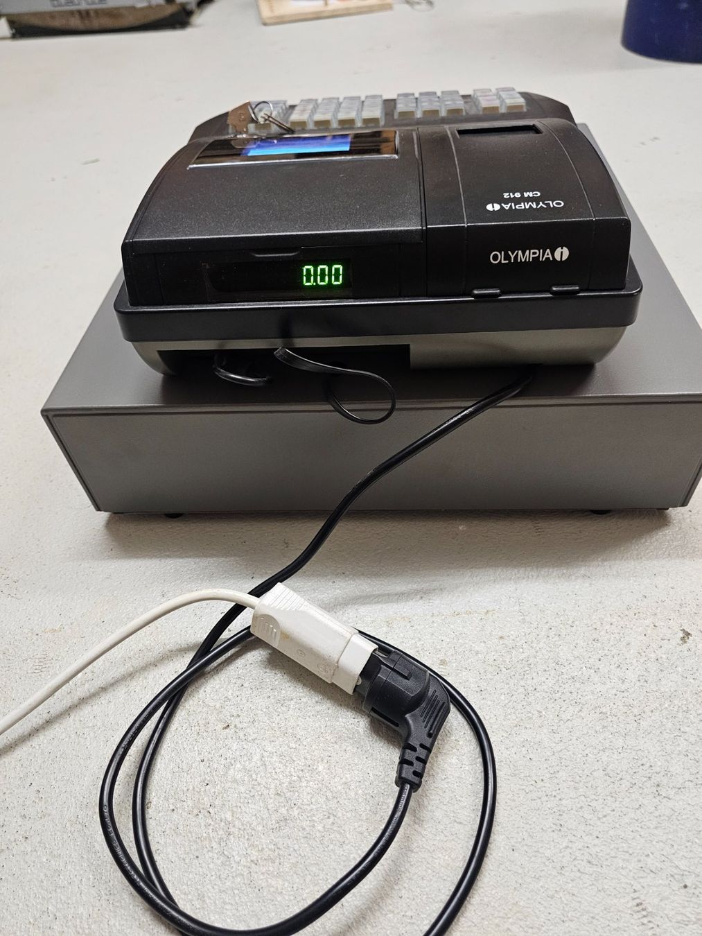 Kassen: Registrierkasse Olympia CF 912 elektr. – Gebraucht aus Hettiswil von Pfrank 3