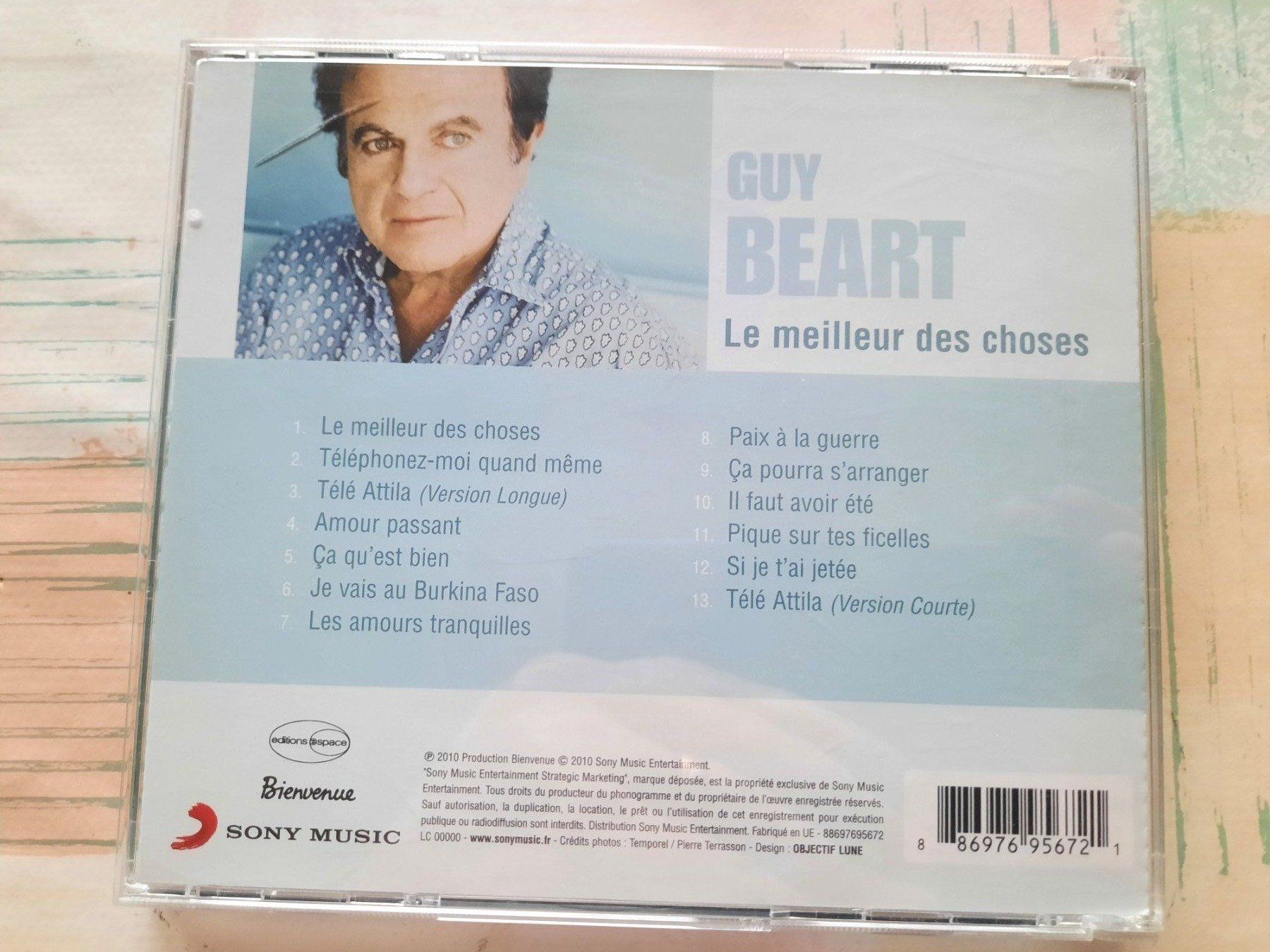 CD: CD Guy Beart - Le meilleur des choses – Usato da Pully venduto da bro_n52j 1