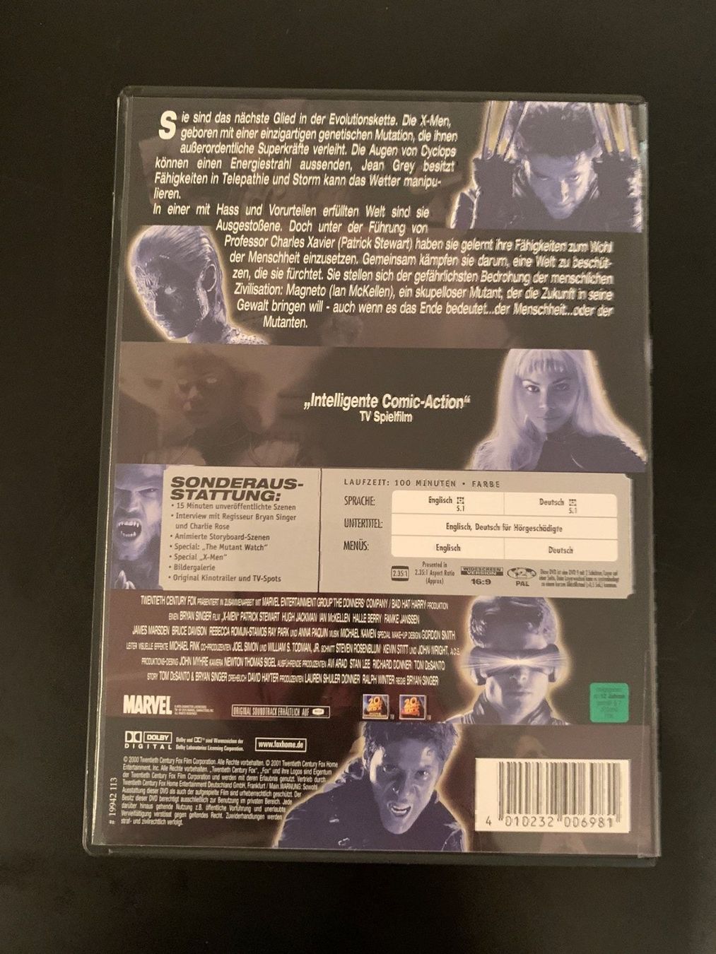 Tutti i DVDs: X-Men (DVD) – Usato da Frasnacht venduto da RS-Ric 1