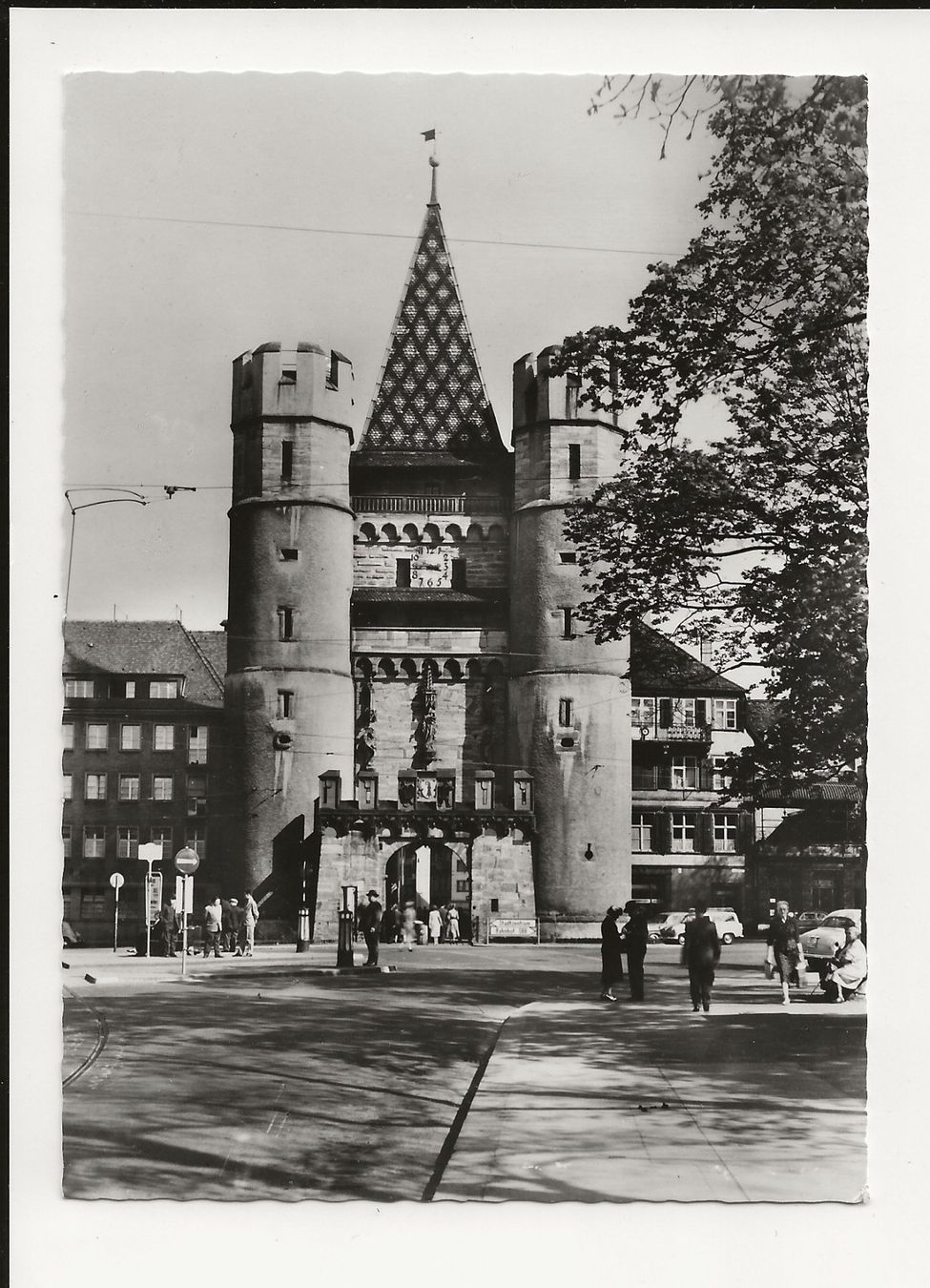 Cartoline postali: AK 1964 Basel Spalentor – Usato da Greifensee venduto da 315WDO
