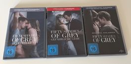 Fifty Shades of Grey DVD-Trilogie ungekürzt guter Zustand