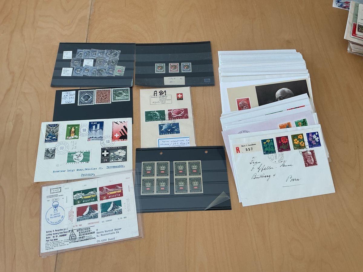 Alle Briefmarken: Lotto buste e cartoline Svizzera pro Juventute ed aerea  – Gebraucht aus cassina d'agno von Scorti1961 6
