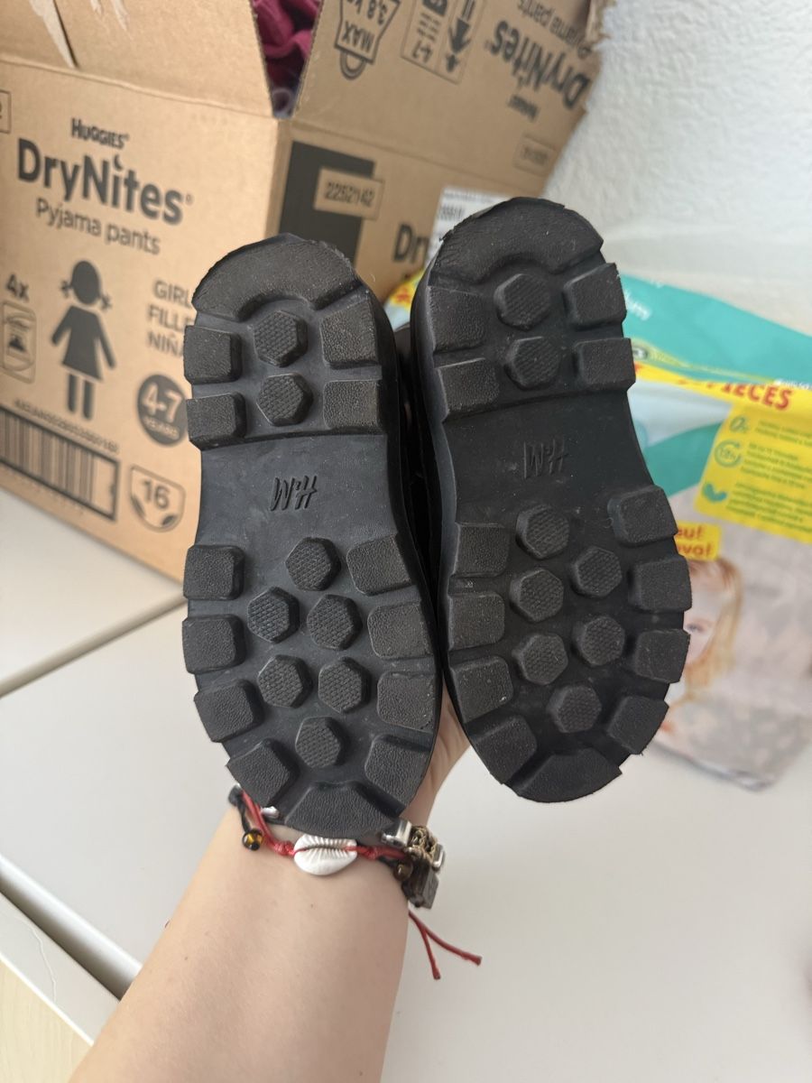 H&M Scarpe per ragazzi: H&M Kids Black Boots, Size 25 – Usato da Ueberstorf venduto da man_p2fy 3