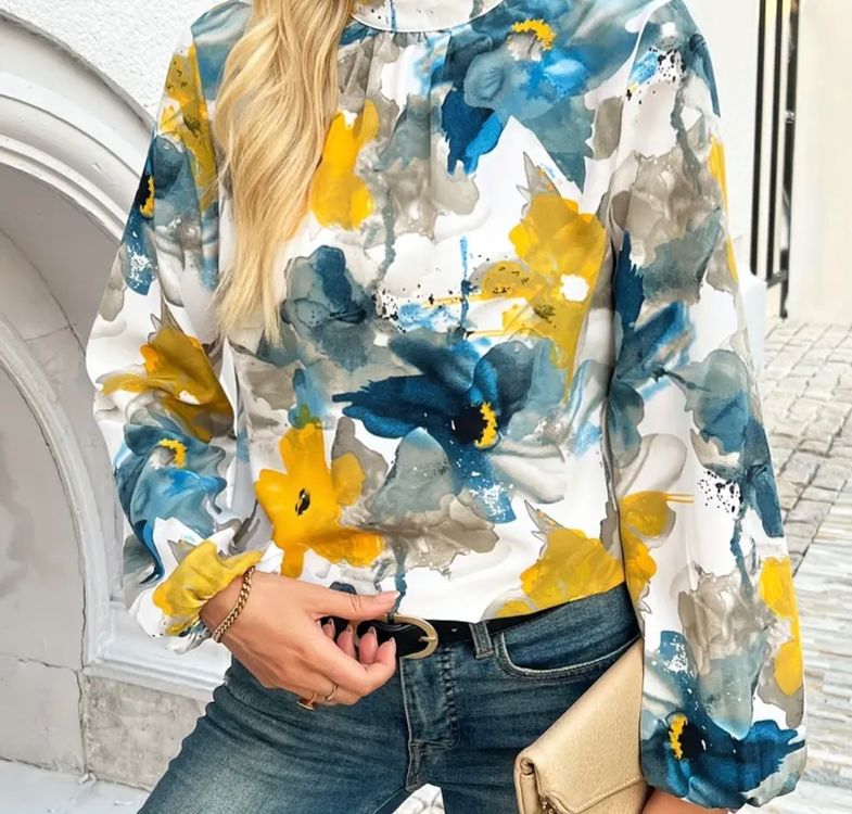 Chemise Vintage The Sundays Années 90 Motif Arithmétique - Taille XL, Occasion Très Bon état