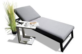 Liegestuhl Sunbrella Fabric grey