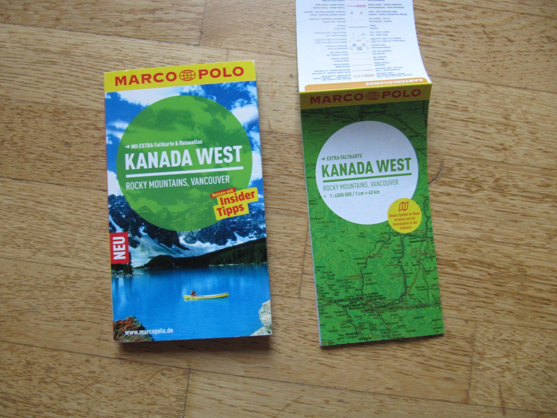 Bücher: Reiseführer Kanada West MarcoPolo – Gebraucht aus Würenlos von Carabella0 1