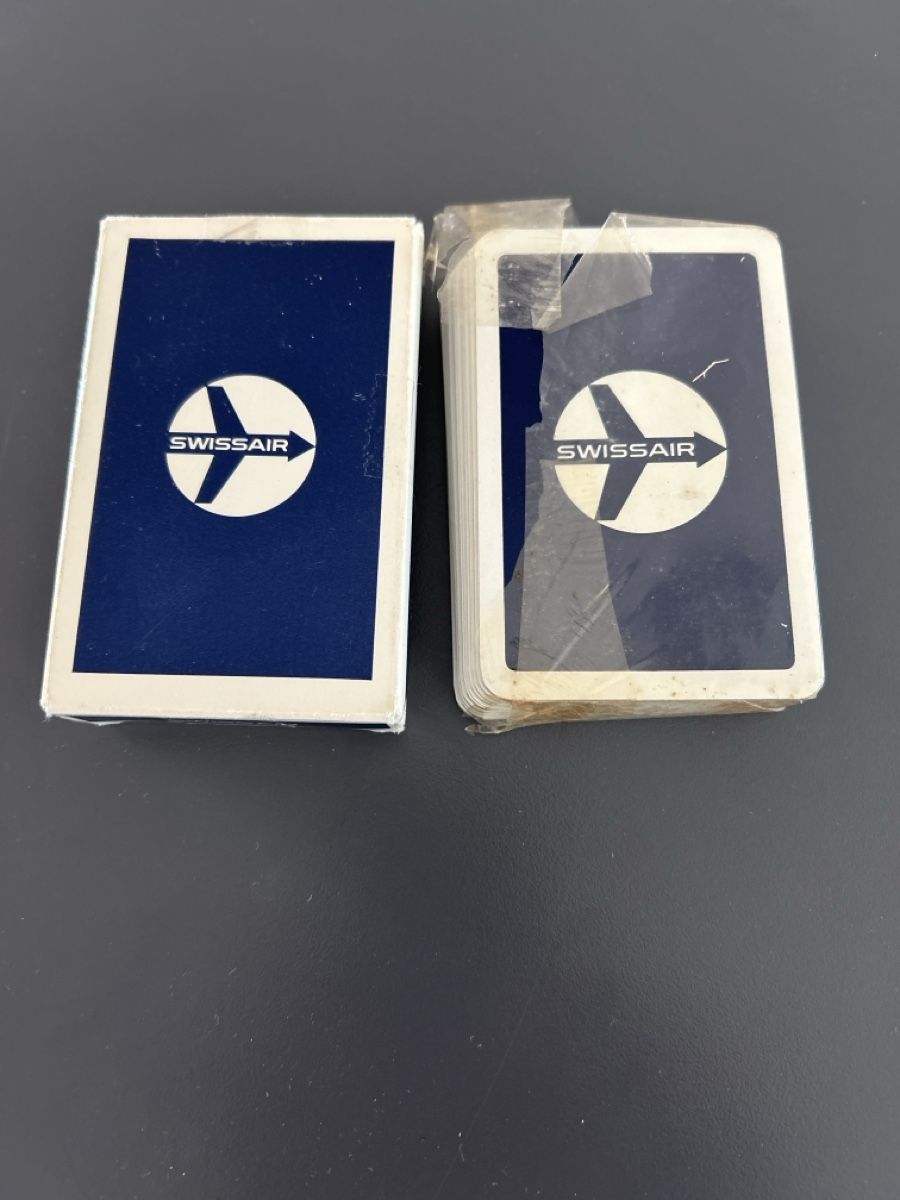 Giochi: NEUE Swissair Bridge Karten set – Nuovo e nell'imballaggio originale da kloten venduto da Sgana 2