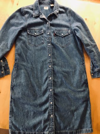 Levi’s Damen Jeanskleid Gr.S 36-38 mit Taschen